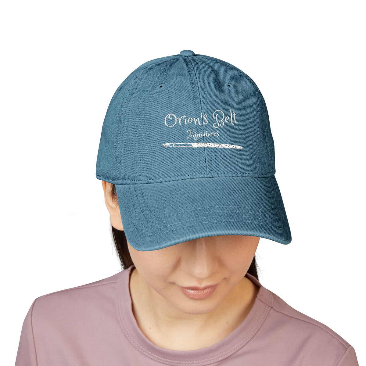 Orion's Belt Miniatures Denim Hat | Embroidered Logo Cap