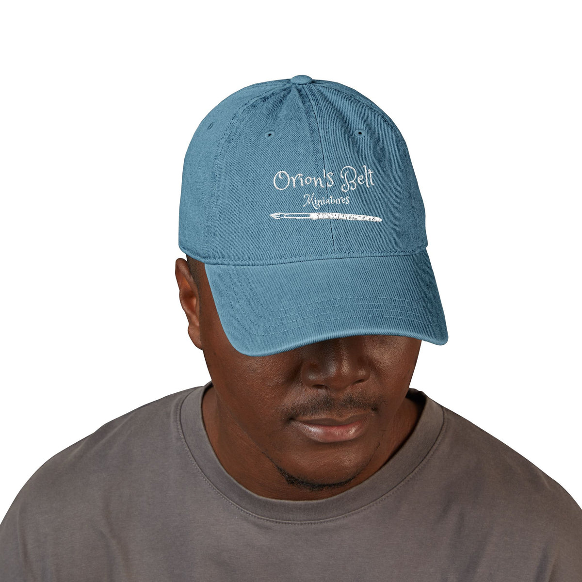 Orion's Belt Miniatures Denim Hat | Embroidered Logo Cap