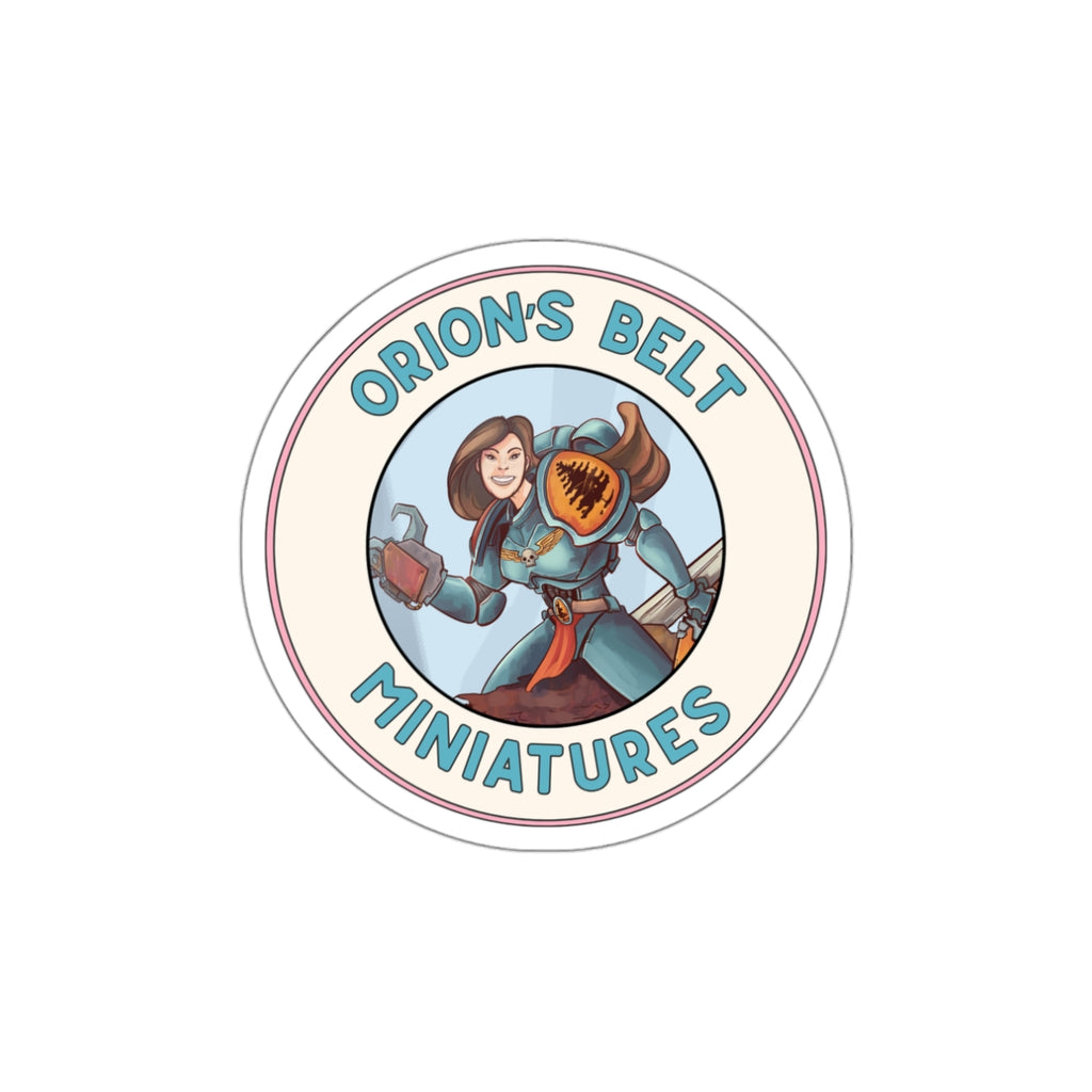 Orion's Belt Miniatures Die-Cut Sticker