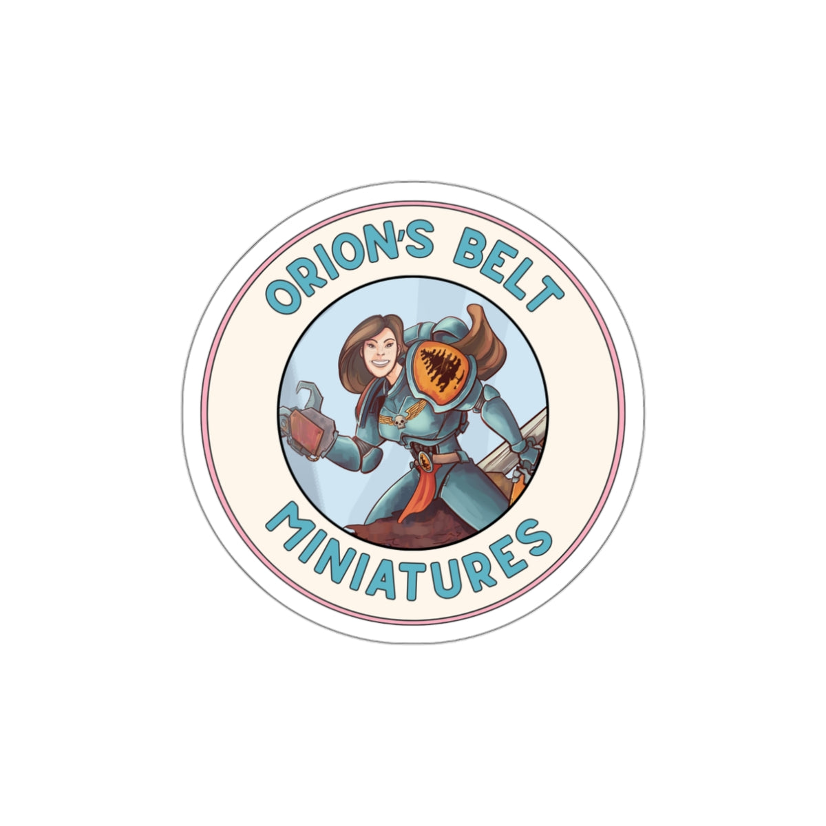 Orion's Belt Miniatures Die-Cut Sticker